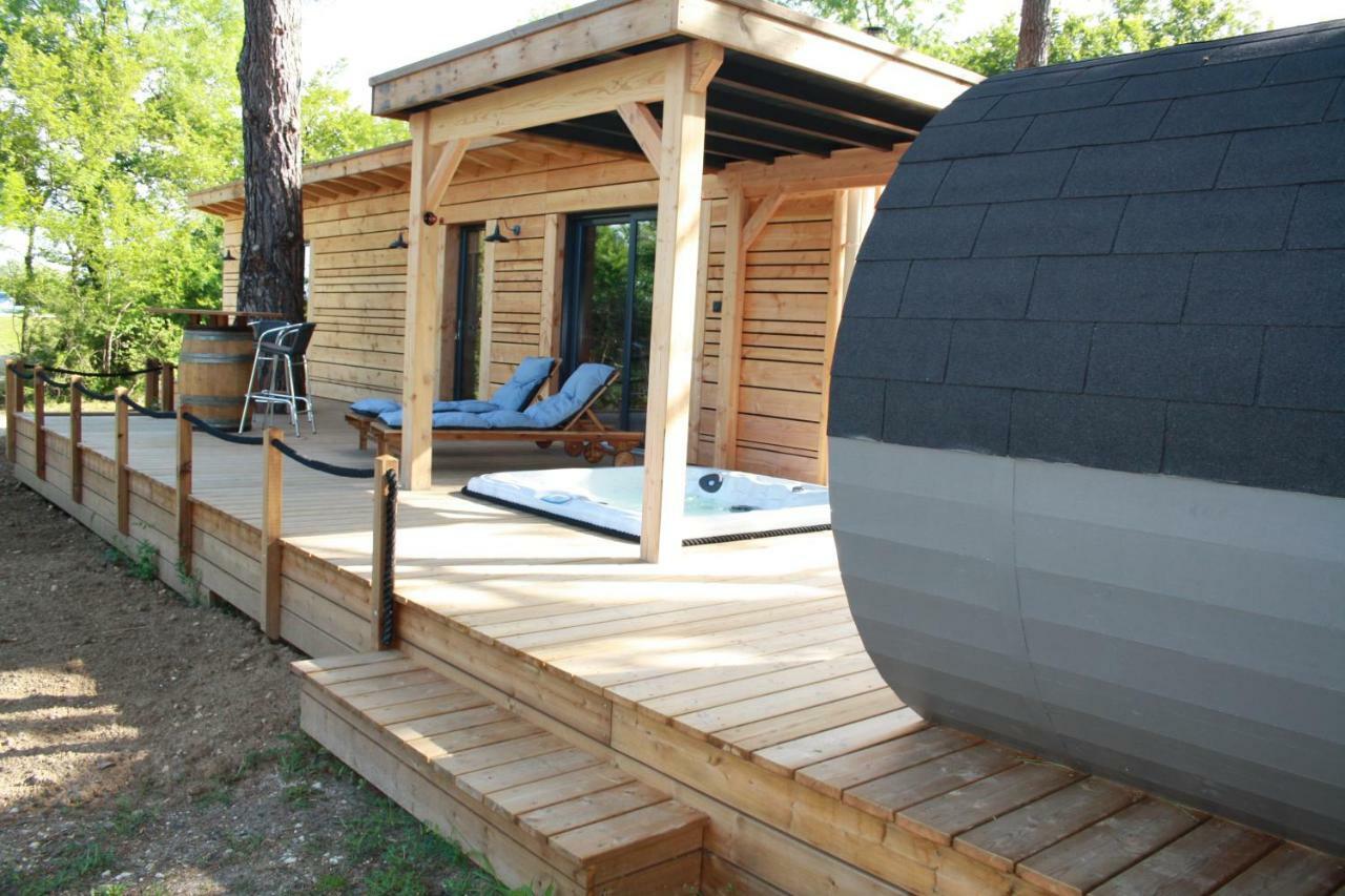 La Cabane à Papi Thénac Exterior foto
